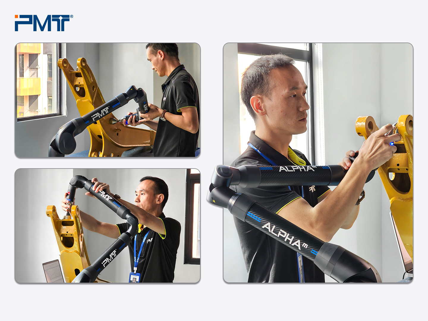 PMT?Technologies-Measuring Arm-Portable Coordinate Measuring Machine-Leapfrog-On-site Inspection5