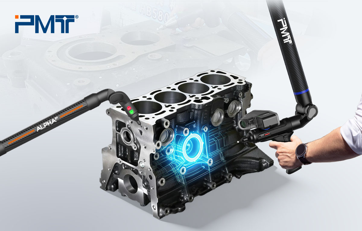 How PMT Portable Measuring Arms Support Engine Quality Inspection