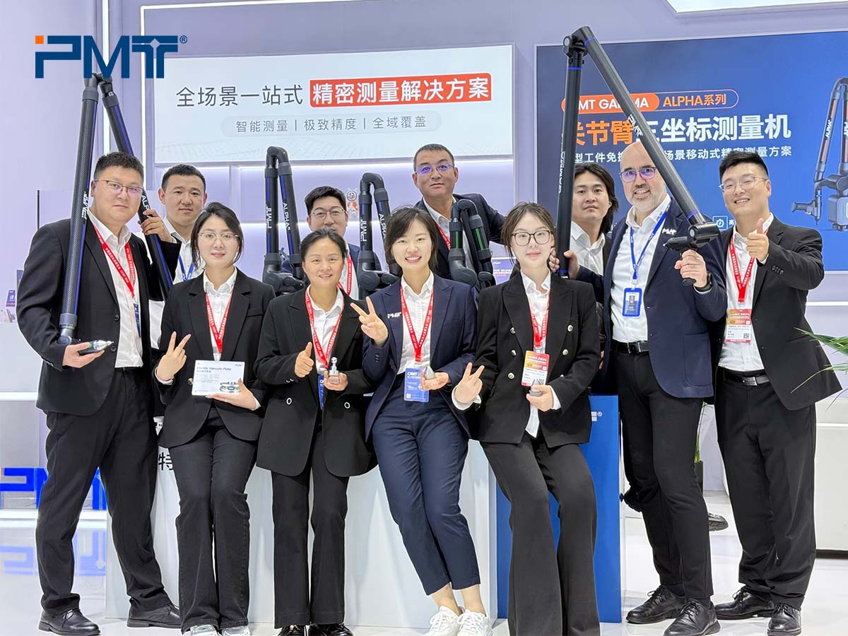 The PMT team takes a photo at CCMT2026